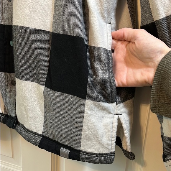 5.11 Tactical Plaid Flannel Sherpa Lined Seth Shirt Jacket - Size Medium - Picture 7 of 15